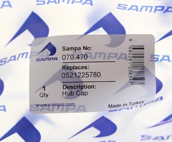 499 р. Крышка BPW ступицы SAMPA SAMPA 070.470  с доставкой в г. Воронеж. Увеличить фотографию 3