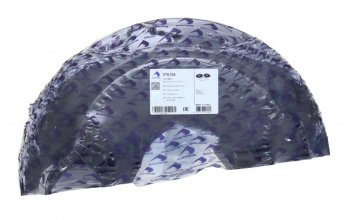 999 р. Щиток BPW барабана тормозного пылезащитный (комплект на ось, 120 SN4212-2) SAMPA SAMPA 070.536  с доставкой в г. Воронеж. Увеличить фотографию 1