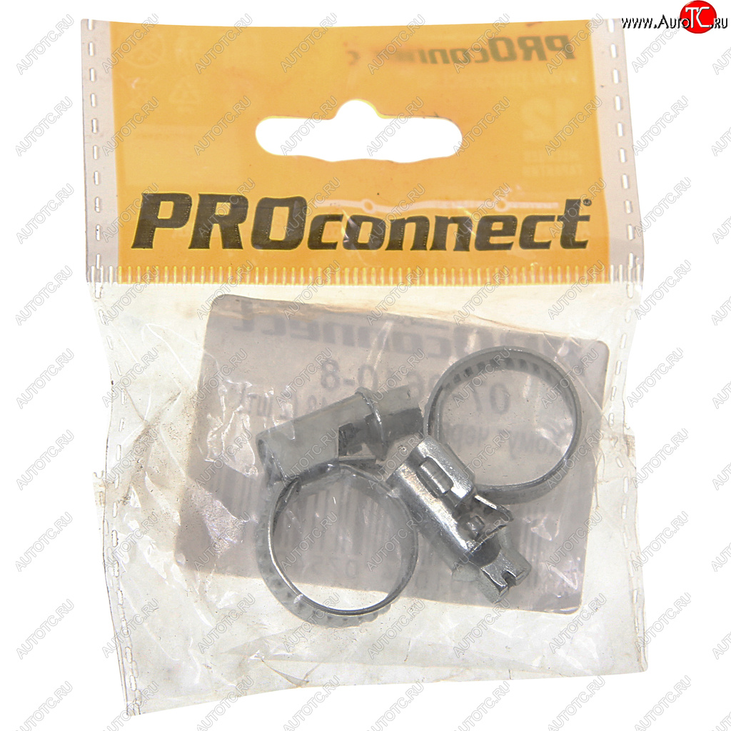 62 р. Хомут ленточный 010-016мм 2шт. (цена за упаковку) PROCONNECT PROCONNECT 07-0610-8  с доставкой в г. Воронеж
