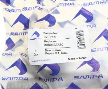 469 р. Шпилька колеса BPW в сборе (M22x1.5x9762) (гайка) SAMPA SAMPA 070.695  с доставкой в г. Воронеж. Увеличить фотографию 3