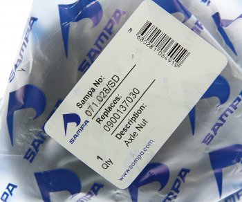 3 099 р. Болт ступицы BPW (ECO Plus 2,8-9т) М32х2 с зубчатой шайбой SAMPA SAMPA 071.028sd  с доставкой в г. Воронеж. Увеличить фотографию 4