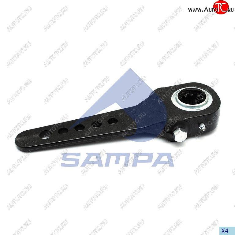 1 689 р. Рычаг тормоза регулировочный SAF (5 отверстий в ряд) SAMPA SAMPA 075.178-01  с доставкой в г. Воронеж