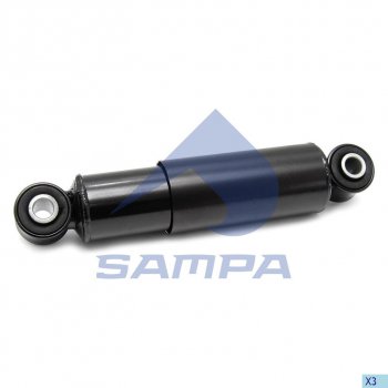 4 299 р. Амортизатор FRUEHAUF SAF SCHMITZ полуприцепа,прицепа (317475 70х80 20x62 20x62 ОО) SAMPA SAMPA 075.180-01  с доставкой в г. Воронеж. Увеличить фотографию 1