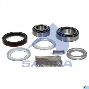 6 099 р. Ремкомплект SAF ступицы (SKRSSKRZ9030,подшипники,сальники) SAMPA SAMPA 075.588  с доставкой в г. Воронеж. Увеличить фотографию 1