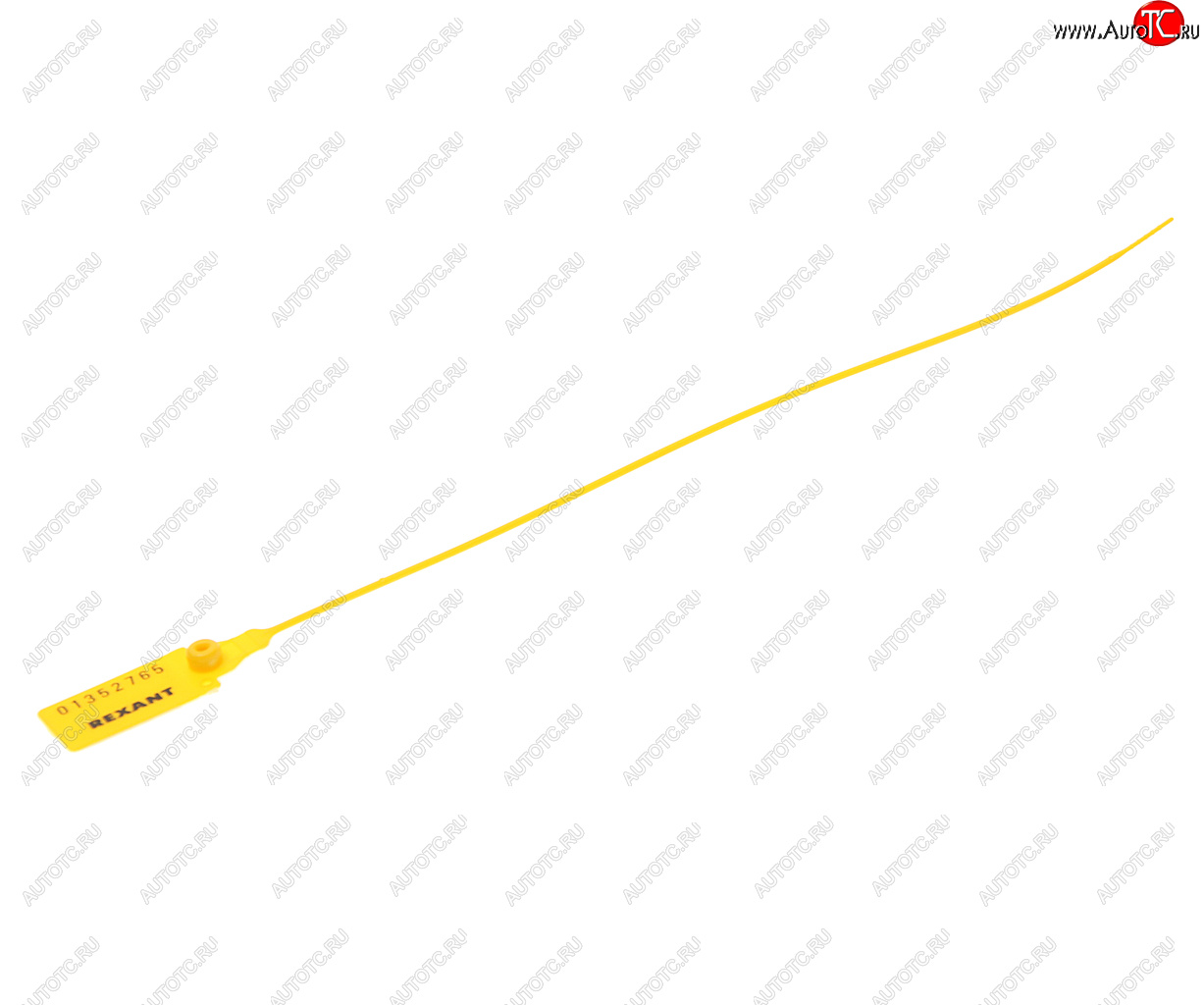 11 р. Пломба пластиковая L=320мм номерная (желтая) REXANT REXANT 07-6132  с доставкой в г. Воронеж