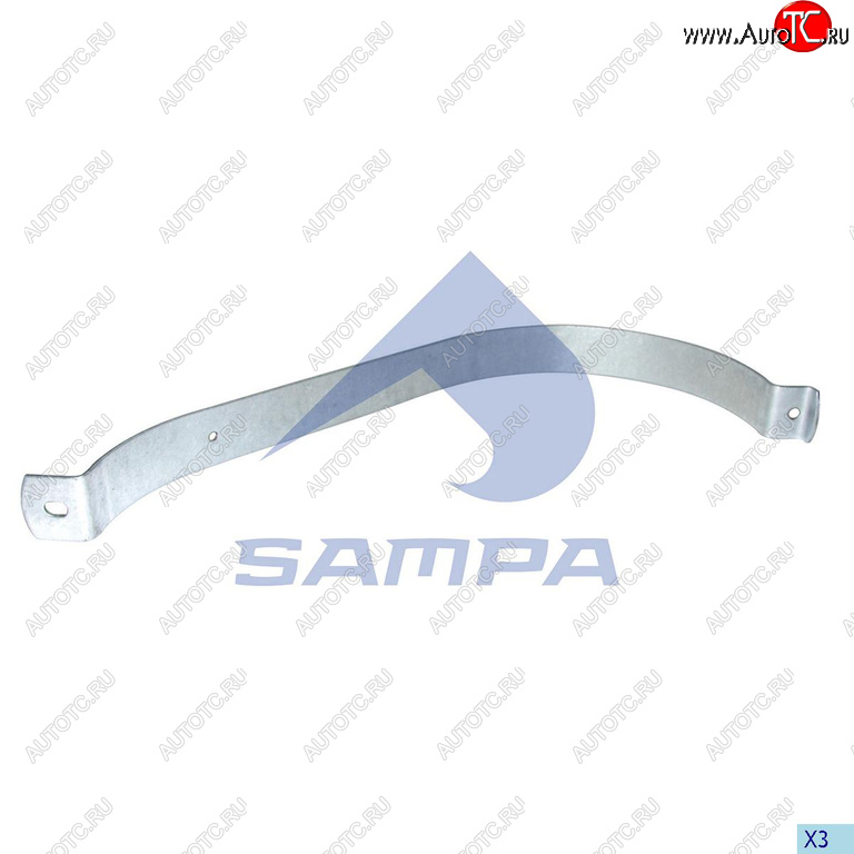 999 р. Хомут глушителя RENAULT Premium SAMPA SAMPA 079.149  с доставкой в г. Воронеж