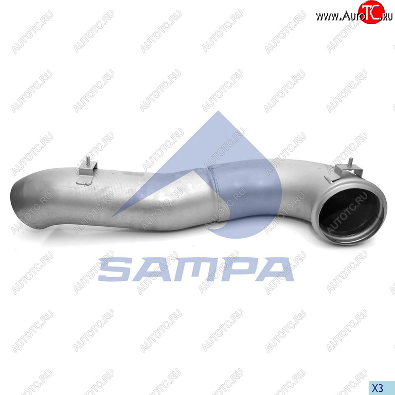 9 549 р. Глушитель VOLVO (ЕВРО-5) SAMPA SAMPA 079.193  с доставкой в г. Воронеж