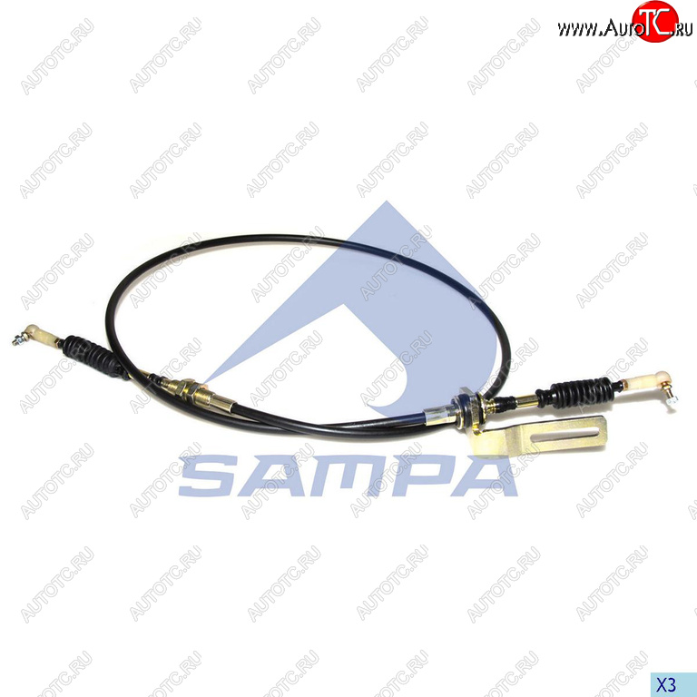 2 799 р. Трос акселератора L=1730мм RENAULT Premium SAMPA SAMPA 079.330  с доставкой в г. Воронеж
