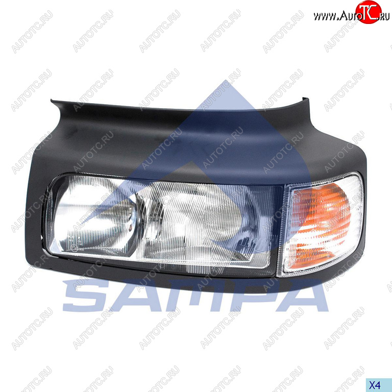 7 799 р. Фара RENAULT Premium левая SAMPA SAMPA 079.416  с доставкой в г. Воронеж