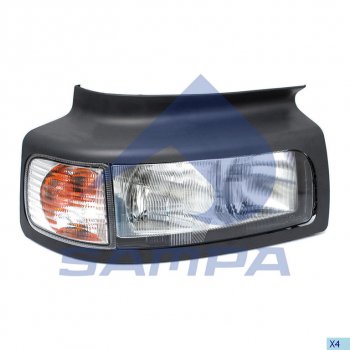 8 549 р. Фара RENAULT Premium правая SAMPA SAMPA 079.417  с доставкой в г. Воронеж. Увеличить фотографию 1