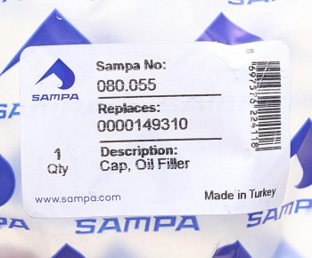 232 р. Крышка RENAULT Premium,Magnum,Midlum,Kerax маслозаливной горловины SAMPA SAMPA 080.055  с доставкой в г. Воронеж. Увеличить фотографию 3