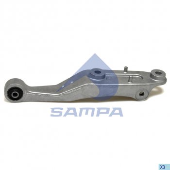 1 239 р. Кронштейн RENAULT Premium подвески кабины правый SAMPA SAMPA 080.406 SAMPA 080.406  с доставкой в г. Воронеж. Увеличить фотографию 1