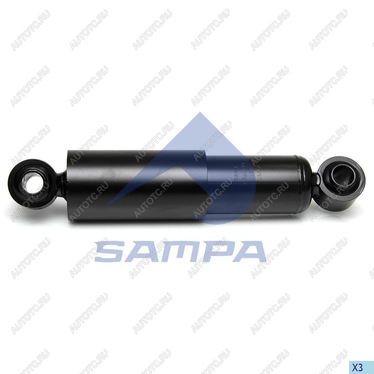 3 499 р. Амортизатор MERITOR полуприцепа (300432, 24x55, 24x55 OO) SAMPA SAMPA 085.110-01  с доставкой в г. Воронеж