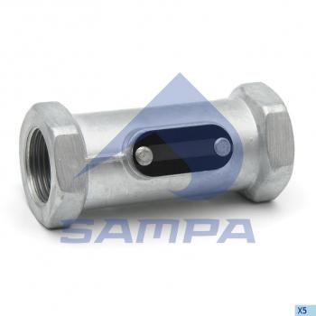 989 р. Клапан BPW IVECO MERCEDES обратный пневмосистемы (М22х1.5) SAMPA SAMPA 091.269  с доставкой в г. Воронеж. Увеличить фотографию 1