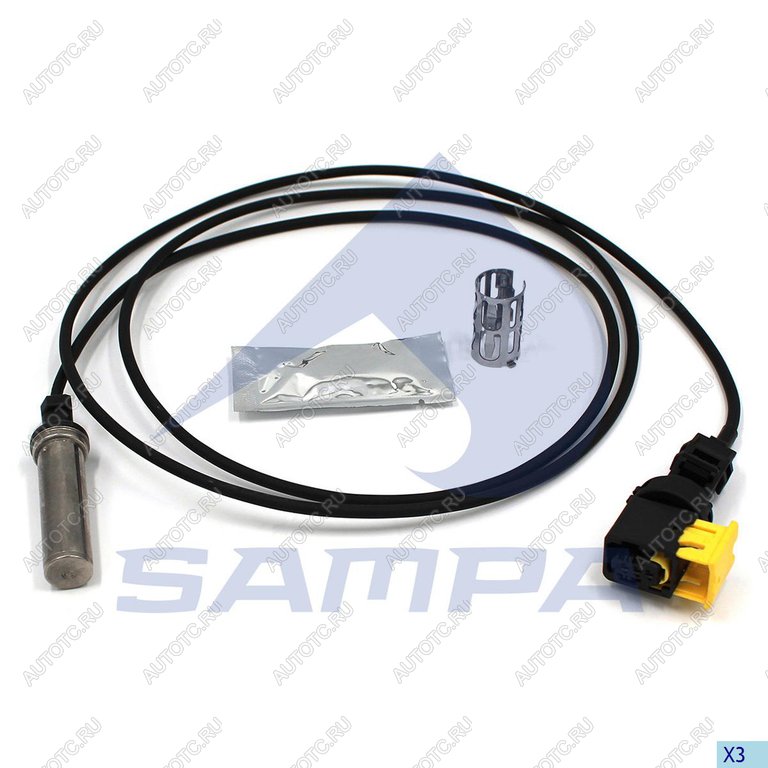1 599 р. Датчик АБС VOLVO FH,FM,FMX SAMPA SAMPA 091.415  с доставкой в г. Воронеж