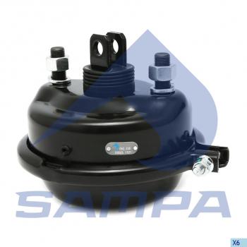 2 579 р. Камера тормоза MAN TGA тип 27 SAMPA SAMPA 092.238-01  с доставкой в г. Воронеж. Увеличить фотографию 1