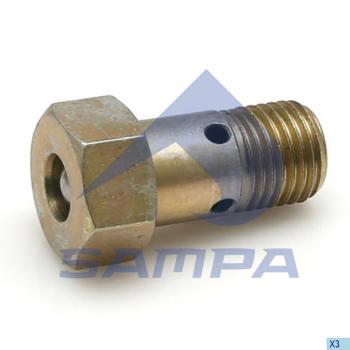 499 р. Клапан топливный ТНВД (M14х1.5)(2.0-2.5bar) MAN MERCEDES SCANIA VOLVO SAMPA SAMPA 092.339  с доставкой в г. Воронеж. Увеличить фотографию 4