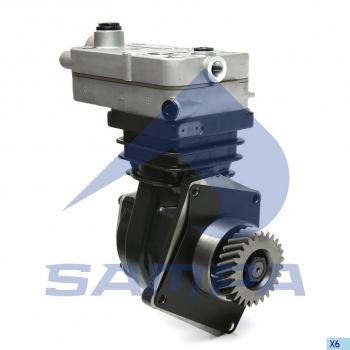 37 999 р. Компрессор КАМАЗ-5490 MERCEDES воздушный 1 цилиндровый SAMPA SAMPA 094.287  с доставкой в г. Воронеж. Увеличить фотографию 1