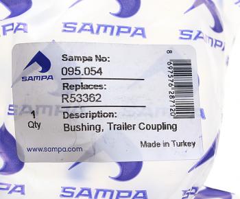 429 р. Втулка RINGFEDER петли дышла прицепа 60.5x50 SAMPA SAMPA 095.054  с доставкой в г. Воронеж. Увеличить фотографию 3