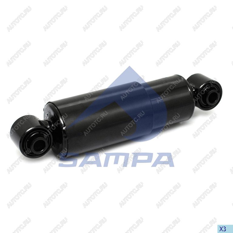 3 499 р. Амортизатор SCHMITZ полуприцепа,прицепа (268383 76х68 16х58 16х58 ОО) SAMPA SAMPA 095.075-01  с доставкой в г. Воронеж