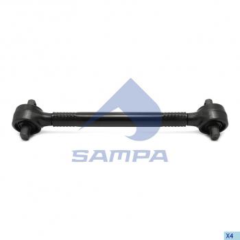 6 549 р. Штанга реактивная SCANIA (L=616.5x115x19) SAMPA SAMPA 095.323  с доставкой в г. Воронеж. Увеличить фотографию 1