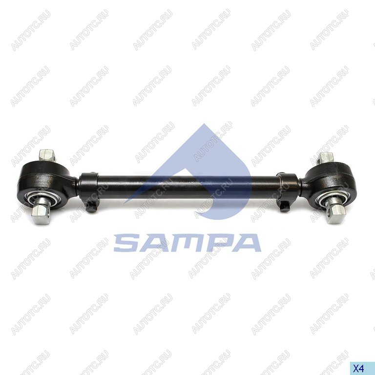8 299 р. Тяга реактивная SCANIA 3,4 series задняя SAMPA SAMPA 095.346  с доставкой в г. Воронеж