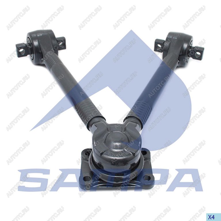 25 949 р. Штанга реактивная VOLVO V-образная (L=651х165х25) SAMPA SAMPA 095.368  с доставкой в г. Воронеж