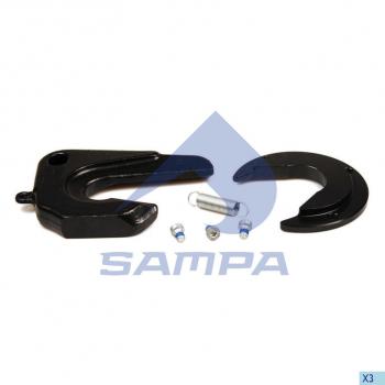 5 299 р. Ремкомплект седельного устройства (замок) SAMPA SAMPA 095.554  с доставкой в г. Воронеж. Увеличить фотографию 1