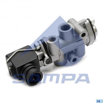 2 679 р. Клапан DAF F65,75,85,95,95XF RENAULT переключения делителя КПП ZF EcoSplit III SAMPA SAMPA 096.306  с доставкой в г. Воронеж. Увеличить фотографию 1