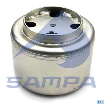 3 989 р. Стакан MAN пневморессоры стальной (1884N) SAMPA SAMPA 022.319  с доставкой в г. Воронеж. Увеличить фотографию 1