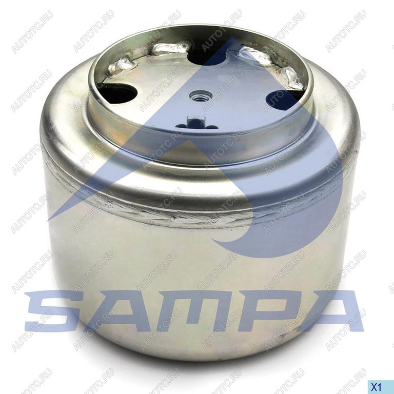3 989 р. Стакан MAN пневморессоры стальной (1884N) SAMPA SAMPA 022.319  с доставкой в г. Воронеж