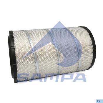 3 199 р. Фильтр воздушный MAN E2000 (00-) SAMPA SAMPA 022.340-01  с доставкой в г. Воронеж. Увеличить фотографию 1