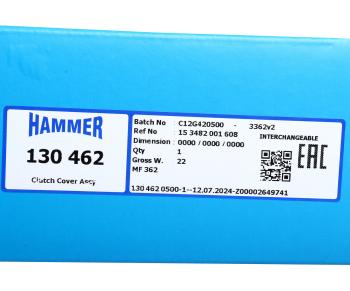 23 999 р. Корзина сцепления ГАЗон Next,ПАЗ-Вектор дв.ЯМЗ 53423 HAMMER HAMMER 022 462 (130 462)  с доставкой в г. Воронеж. Увеличить фотографию 5