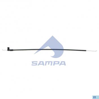 399 р. Трос MAN крана отопителя кабины SAMPA SAMPA 023.083  с доставкой в г. Воронеж. Увеличить фотографию 1
