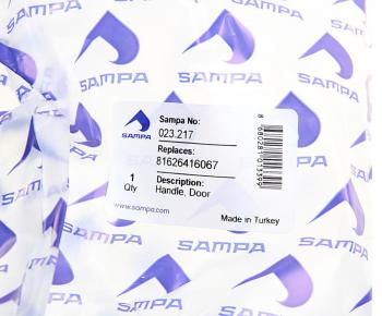 999 р. Ручка MAN TGA двери внутренняя левая SAMPA SAMPA 023.217  с доставкой в г. Воронеж. Увеличить фотографию 4