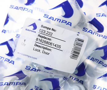 1 259 р. Замок двери MAN левой SAMPA SAMPA 023.222  с доставкой в г. Воронеж. Увеличить фотографию 4