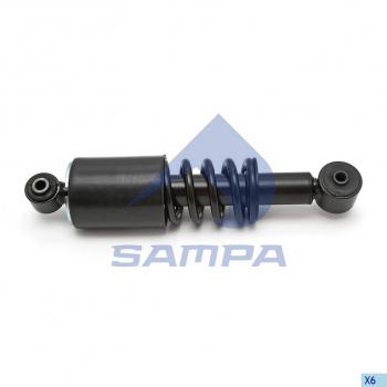 2 899 р. Амортизатор MAN TGA кабины задний с пружиной (252349 OO) SAMPA SAMPA 023.305-01  с доставкой в г. Воронеж. Увеличить фотографию 1