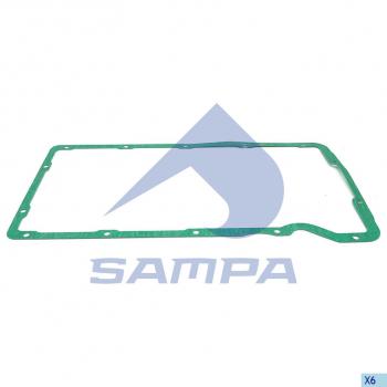 849 р. Прокладка MAN G90 (87-93),L2000 (93-97) поддона масляного SAMPA SAMPA 023.413  с доставкой в г. Воронеж. Увеличить фотографию 1