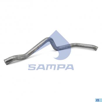 6 099 р. Трубка MAN TGA,TGS,TGX системы охлаждения ретарды передняя правая SAMPA SAMPA 023.452  с доставкой в г. Воронеж. Увеличить фотографию 1