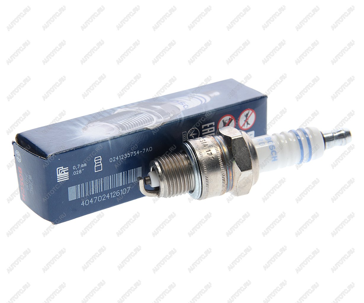 299 р. Свеча зажигания ГАЗ-3110 АИ-92 W7BC BOSCH BOSCH 0241235754  с доставкой в г. Воронеж