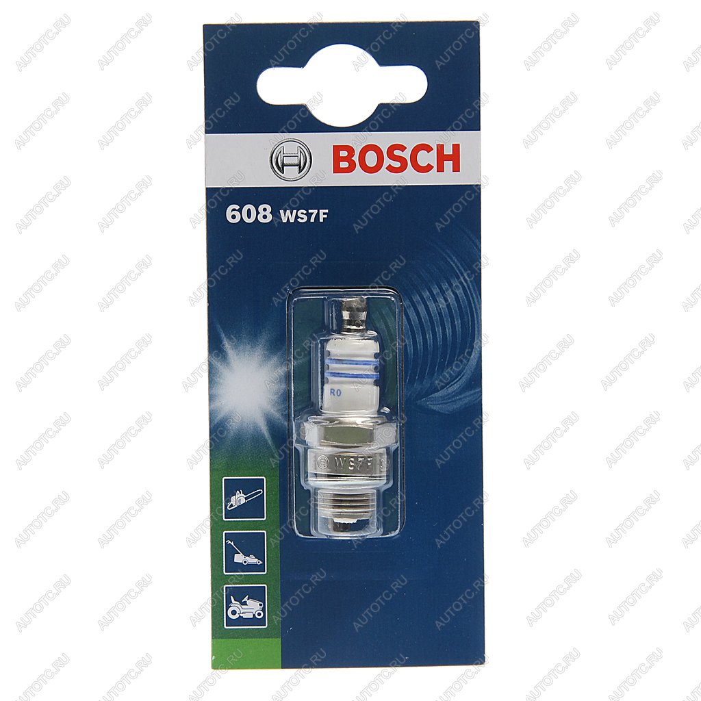 379 р. Свеча зажигания WS7F (0.6) (газонокосилка,бензопила) BOSCH BOSCH 0241236834  с доставкой в г. Воронеж