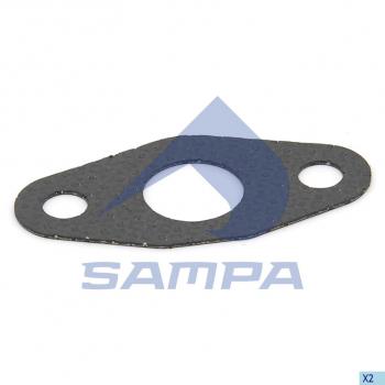 135 р. Прокладка MAN дв.D2066 турбокомпрессора на подачу масла SAMPA SAMPA 024.214  с доставкой в г. Воронеж. Увеличить фотографию 1