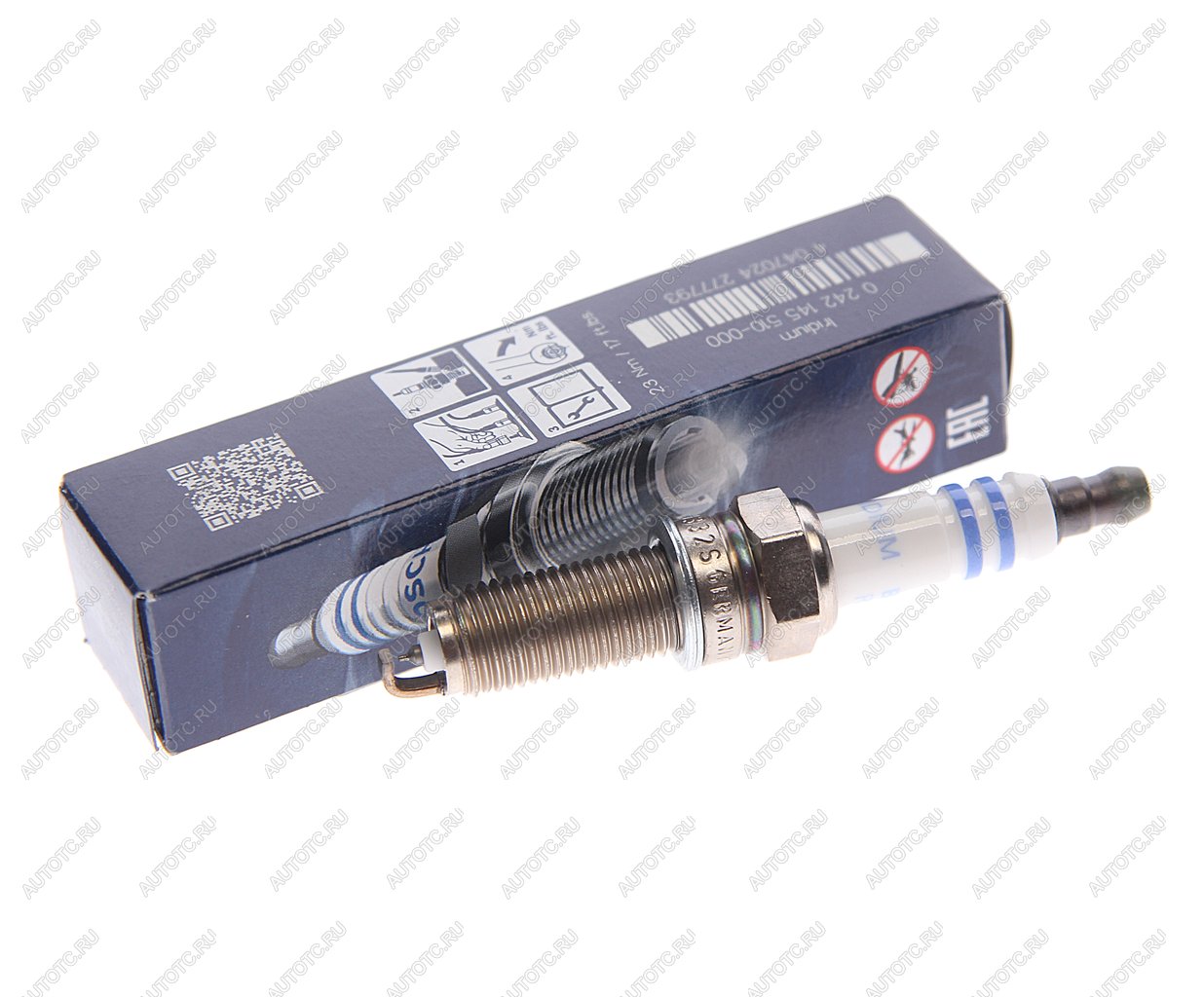 1 229 р. Свеча зажигания HYUNDAI Elantra BOSCH BOSCH 0242145510  с доставкой в г. Воронеж