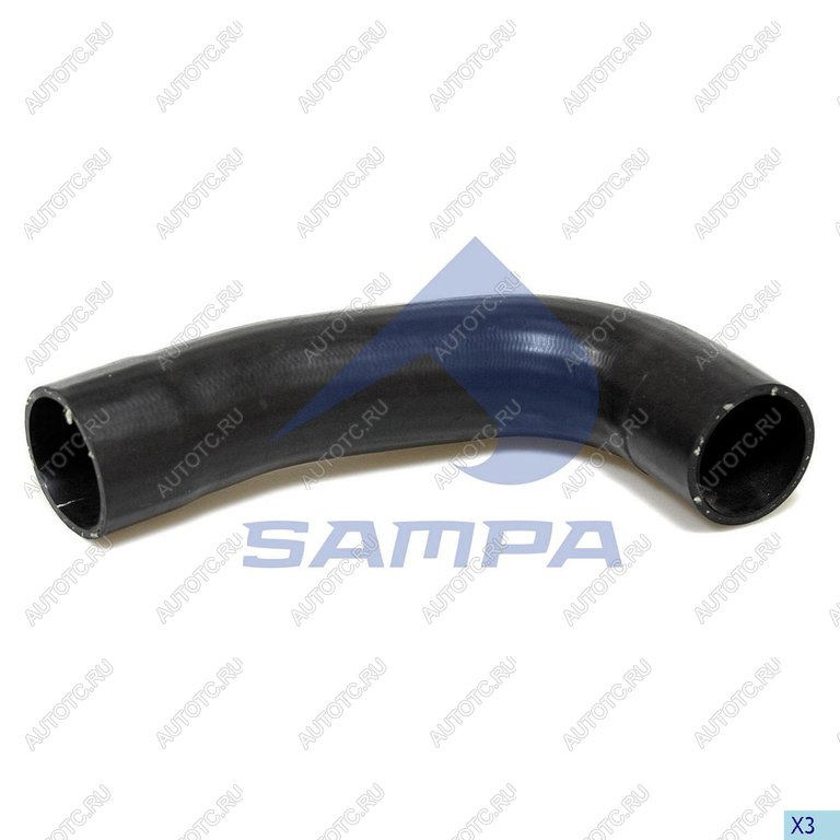 1 239 р. Патрубок VOLVO FH13 радиатора SAMPA SAMPA 030.399  с доставкой в г. Воронеж