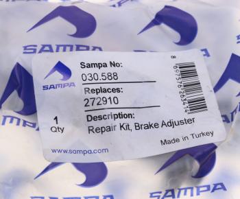 549 р. Ремкомплект VOLVO F12,FH12 механизма тормозного (зубчатый валик) SAMPA SAMPA 030.588  с доставкой в г. Воронеж. Увеличить фотографию 3