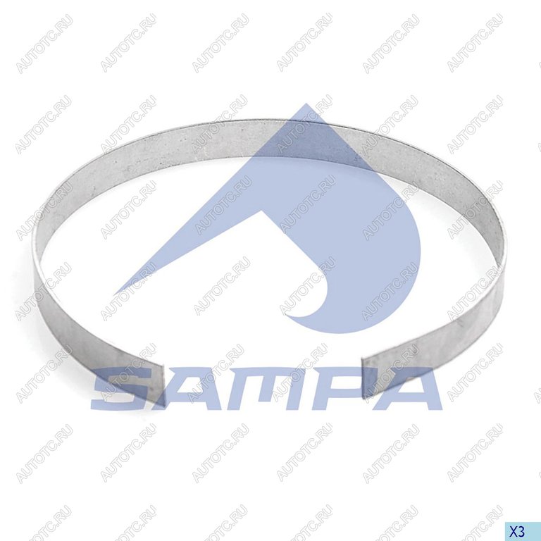 172 р. Хомут глушителя VOLVO FH12,16 (уплотнит кольцо трубы турбины) SAMPA SAMPA 031.149  с доставкой в г. Воронеж