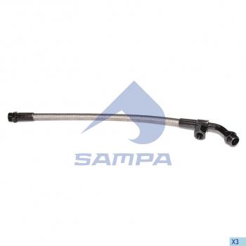 1 599 р. Шланг VOLVO компрессора (армированный) SAMPA SAMPA 031.222  с доставкой в г. Воронеж. Увеличить фотографию 1
