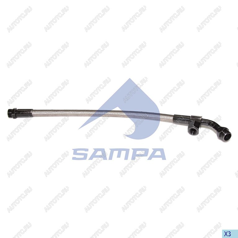 1 599 р. Шланг VOLVO компрессора (армированный) SAMPA SAMPA 031.222  с доставкой в г. Воронеж