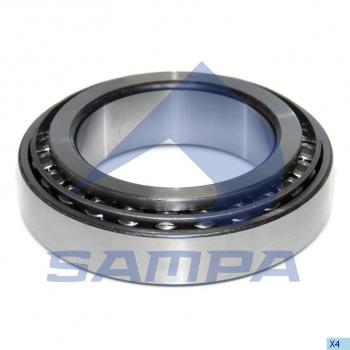 2 869 р. Подшипник ступицы VOLVO FL6 задней SAMPA SAMPA 031.356  с доставкой в г. Воронеж. Увеличить фотографию 1