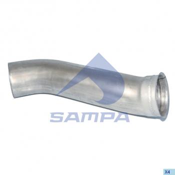 3 599 р. Труба приемная глушителя VOLVO FH SAMPA SAMPA 031.373  с доставкой в г. Воронеж. Увеличить фотографию 1